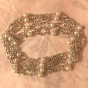 White Pearl Bracelet